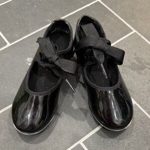 Classic Black Kids Shoes capezio tap shoe